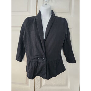 Women's Ann Taylor LOFT Blouse, SP, Black